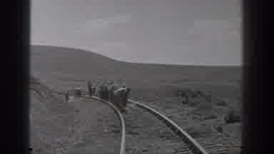 California USA (1936): Men At Work On The Railroad Turns Into A Long, Hot Day