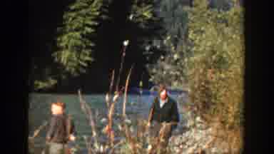 California USA (1936): A Group Of Friends Eating And Enjoying Life By The River