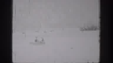 Chelan Washington USA (1939): Two People Are Sitting In A Canoe Paddling The Oars