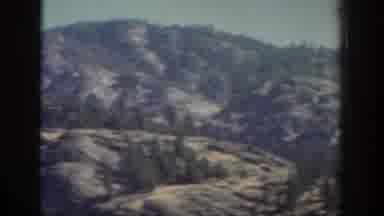 Chelan Washington USA (1939): A View Of An Extreme Terrain Mountain Range That
