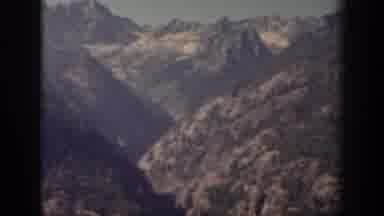 Chelan Washington USA (1939): Mountain View On A Clear Day