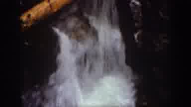 Chelan Washington USA (1939): Cascading Waterfall Water Creating Pools Fallen