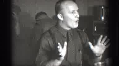 Chelan Washington USA (1939): Men Talking, Eating And Drinking In A Bar With