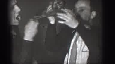 Chelan Washington USA (1939): Men Are Hungry Sharing Food And Eating