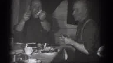 Chelan Washington USA (1939): Family Eating And Drinking At Table Enjoying Life