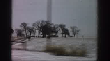 Aspen Colorado USA (1961): Driving Lonely Winter Country Road Farmhouses Snowy