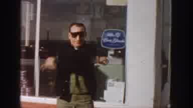 Aspen Colorado USA (1961): Peoples Are Standing Outside Of The Building