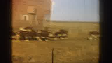 Aspen Colorado USA (1961): Driving Through The Grassy Hills Passing A Farm With