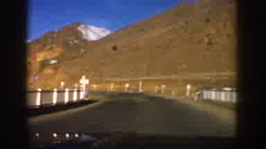 Aspen Colorado USA (1961): Person Traveling Through The Mountains
