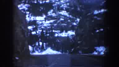 Aspen Colorado USA (1961): A Camera Shut The Snow Falls And Mountain Strength