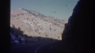 Aspen Colorado USA (1961): People Driving On A Road Trip In The Mountains To See
