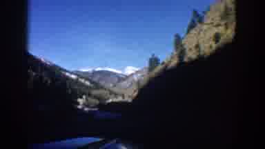 Aspen Colorado USA (1961): Views From The Car Of A Beautiful Mountain Landscape