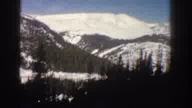 Aspen Colorado USA (1961): Walking And Looking At The Beautiful Mountains In The
