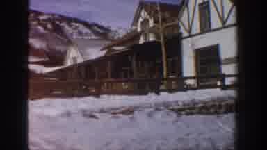 Aspen Colorado USA (1961): These Houses Are Awesome Up In The Mountains Just