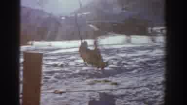 Aspen Colorado USA (1961): Ski Lift And Overview Footage Of Ski Mountains Alps