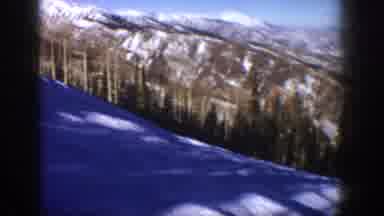 Aspen Colorado USA (1961): Some One Capturing The Natural Video By Using Camera