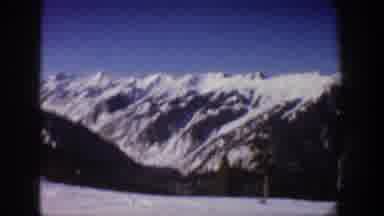 Aspen Colorado USA (1961): The Snows Are Land In The Mountains