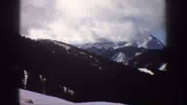 Aspen Colorado USA (1961): Beautiful View Of Mountain Range