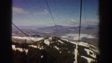 Aspen Colorado USA (1961): Sky Travel Ground Trees On Snow Hills