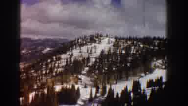 Aspen Colorado USA (1961): Beautiful Winter Scenery