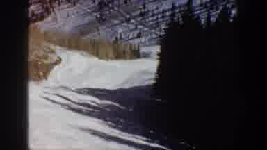Aspen Colorado USA (1961): Winding And Rugged Desert Roads With Rocks And