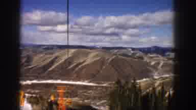 Aspen Colorado USA (1961): Individual Recording And Panning The Landscape Of The