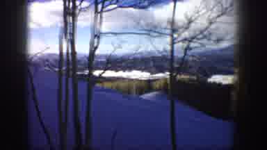 Aspen Colorado USA (1961): Wilderness, Country Side, Snow, Mountains, Open Sky,