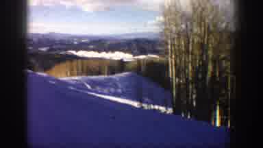 Aspen Colorado USA (1961): Breathtaking View With Snowy Mountains
