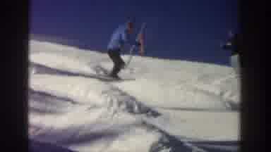 Aspen Colorado USA (1961): Some Person Going To The Skating In The Island And They