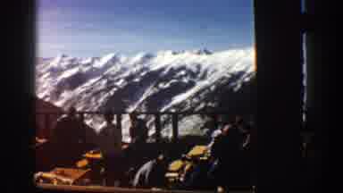 Aspen Colorado USA (1961): The Peoples Are See The Nature In The Hills Restaurant