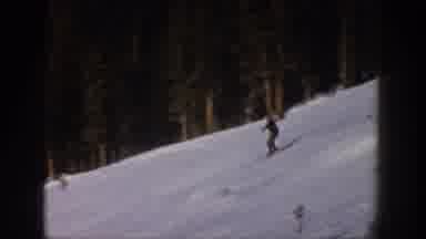 Aspen Colorado USA (1961): The White Man Enjoying The Winter Season Through