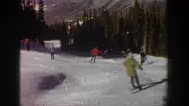 Aspen Colorado USA (1961): Many Boys Were Playing In The Snow During Their
