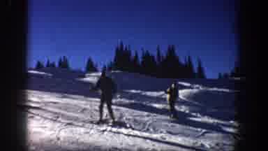 Aspen Colorado USA (1961): Skating In The Snow Floor And Enjoying Their Free Time