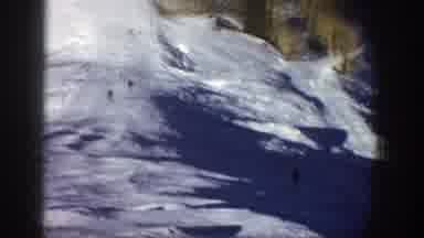 Aspen Colorado USA (1961): View Of Skiers On Snow Covered Mountain On Sunny Winter
