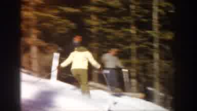 Aspen Colorado USA (1961): One Person Is Doing Scatting