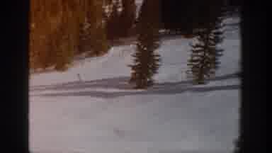 Aspen Colorado USA (1961): Sport Competition People Sync Skiing