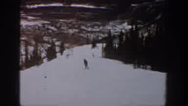 Aspen Colorado USA (1961): The People Perform The Scatting In The Mountain Spot