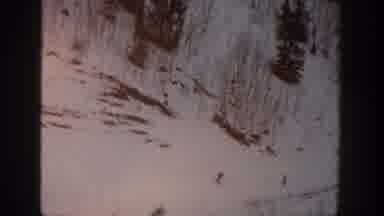 Aspen Colorado USA (1961): Vintage Skiing Footage, Wide Shots