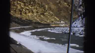 Aspen Colorado USA (1961): The Car Travel Put In Watching Snow And Hill Station