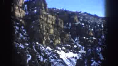 Aspen Colorado USA (1961): Rocky Terrain Landscape