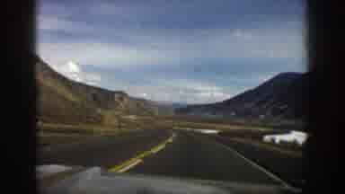 Aspen Colorado USA (1961): A Highway Surrounded Mountains And Then Showing The