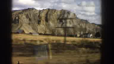 Aspen Colorado USA (1961): Train Moving One Place To Another Ground Changes