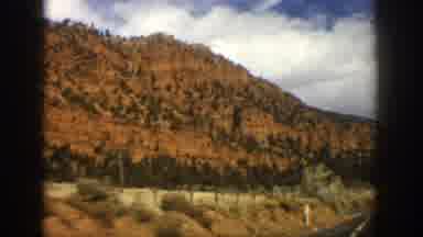 Aspen Colorado USA (1961): The Vehicle Move On The Rode