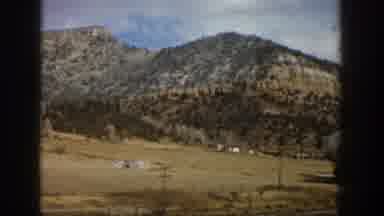 Aspen Colorado USA (1961): American Southwestern Desert Dotted With Green Shrubs