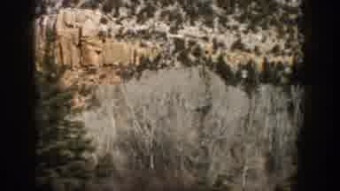 Aspen Colorado USA (1961): Passing On The Road With Forest On The Side With Huge