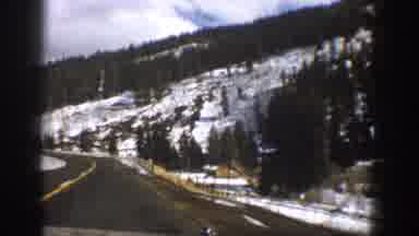 Aspen Colorado USA (1961): A Man Is Going To The Hill Station By Jeep To Enjoying