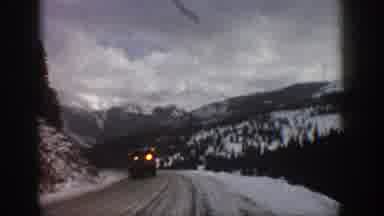 Aspen Colorado USA (1961): A Camel Shoot The Snow Mountain And That Place