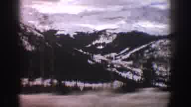 Aspen Colorado USA (1961): Snow In The Mountains, Snow On The Roads, And Snow All