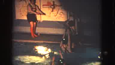 Atlanta Georgia USA (1951): Ladies Practice, Chained Together Like Fish In A Net,