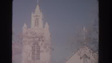 New Mexico USA (1951): Nice Day Of Worship Taking Your Family Out For A Day Of